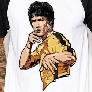 💎New! - 🥋 Bruce Lee Baseball Tee